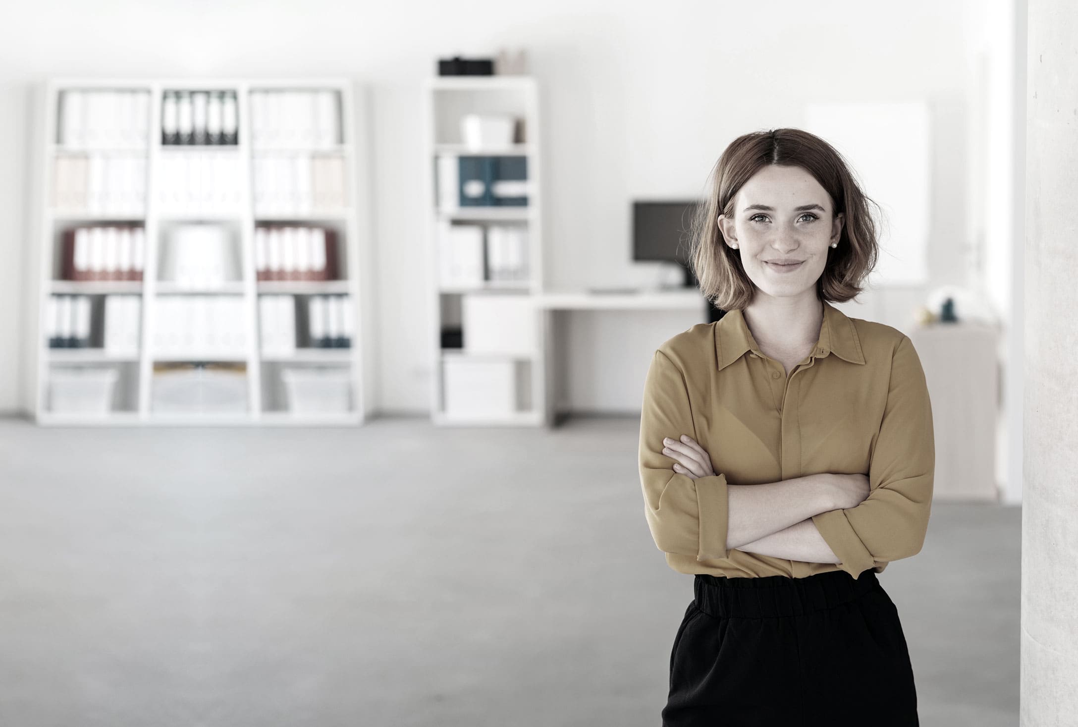 Photocopieur multifonction professionnel installé dans un bureau d’entreprise